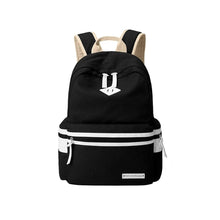 Load image into Gallery viewer, School Bag Stripes Canvas Backpack