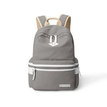 Load image into Gallery viewer, School Bag Stripes Canvas Backpack