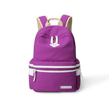 Load image into Gallery viewer, School Bag Stripes Canvas Backpack