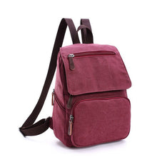Load image into Gallery viewer, Canvas  Women School Bag